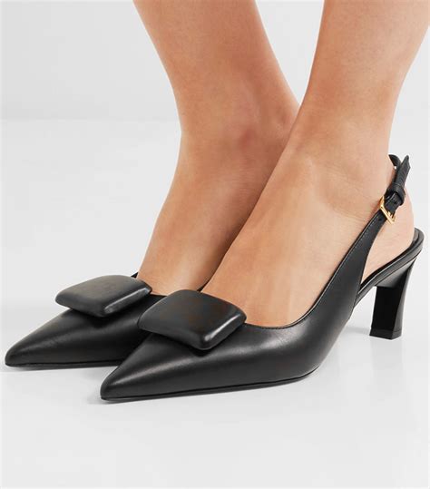 large size custom mens slingback pumps